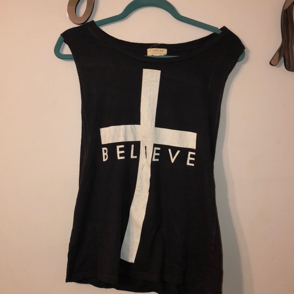Cross Graphic Tank Top - Picture 1 of 3